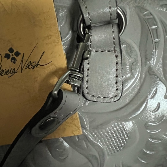 NWT PATRICIA NASH ADELINE TOTE HANDBAG TOOLED LEATHER - Picture 7 of 16